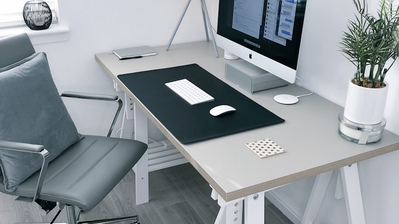 心地よいデスク周り